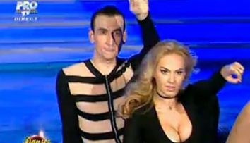 Roxana Ionescu si Stefan Rebeja - dans in conditii extreme! VIDEO