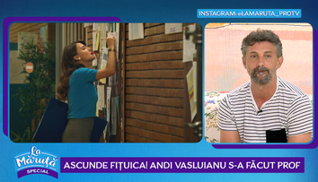 Un nou proiect începe la PRO TV. Andi Vasluianu, despre serialul Profu'