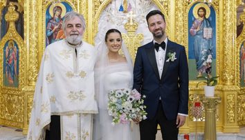 Ramona Păun, o mireasă superbă: s-a cununat într-o biserică din New York, cu un preot român! 