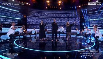 Vocea României 2025: SEMIFINALA. TRIO Tudor Chirilă: Alessia Pop și Briana Magdaș, alături de antrenorul lor, au celebrat folclorul românesc cu o reinterpretare inedită a piesei „Ciuleandra”