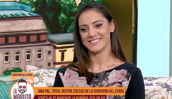 Ana Pal, La Măruță! Pe cine vede câștigător la Survivor