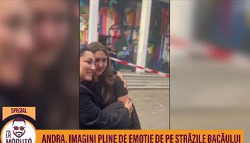 Andra, gest emoționant pentru o tânără fană: 
