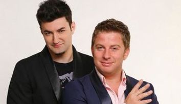 Smiley si Pavel Bartos - prezentatorii emisiunii “Romanii au talent” de la ProTV FOTO