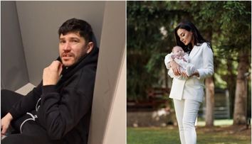 Cristi Tănase, marele absent de la botezul fiicei sale. Ce mesaj a postat Adina, soția lui Dodel, pe rețelele de socializare: „În ochii mei se citesc oboseala și tristețea în acest moment special