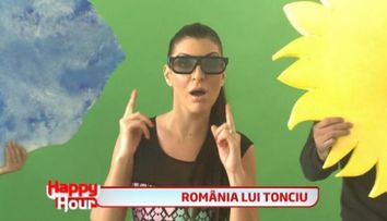 Andreea Tonciu da probe pentru prezentarea unei rubrici meteo 6D! <span style=