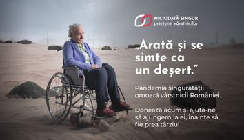 În România, 1 din 4 vârstnici se confruntă cu un grad ridicat de singurătate