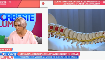VIDEO Lipsa calciului poate avea consecințe grave
