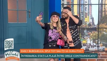 Emily Burghelea, la provocarea sosurilor picante!