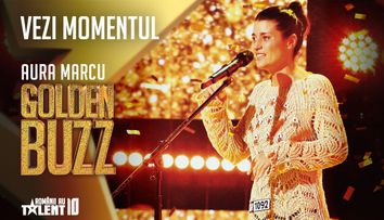 Al șaptelea Golden Buzz. Florin Călinescu, cucerit de stewardesa Aura Marcu