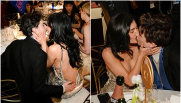 Imagini rare cu cel mai discret cuplu de la Hollywood: Timothee Chalamet și Kylie Jenner nu s-au mai ascuns și au arătat cât de mult se iubesc la Golden Globes