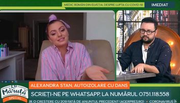 Alexandra Stan, detalii din autoizolare! Ce a spus despre dansul interzis minorilor