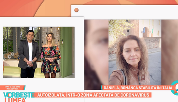 Declarația unei românce diagnosticate cu coronavirus, în Italia