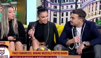 Frații Simionescu, piesă-cadou pentru mama lor: 