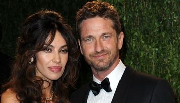 Madalina Ghenea si Gerard Butler, prima aparitie publica in calitate de cuplu, la Hollywood, la petrecerea Oscarurilor: FOTO