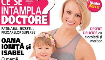 Oana Ionita, primul pictorial impreuna cu fetita ei, Isabel