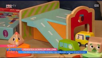 VIDEO Povestea jucăriilor din lemn