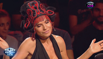 El a început să cânte, iar Anna Lesko să danseze în ritmul vocii lui speciale. Moment de senzație la Falsez pentru tine