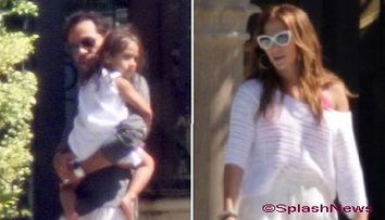 Jennifer Lopez si Marc Anthony, surprinsi din nou impreuna
