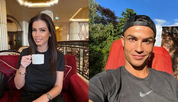 Iuliana Luciu, poză de colecție alături de Cristiano Ronaldo. Cum s-a fotografiat sora Nicoletei Luciu alături de celebrul fotbalist: „Las și eu aici ăsta”