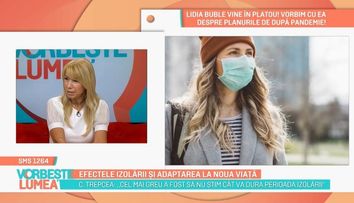 Efectele izolării și adaptarea la noua viață. Cristina Trepcea, psihoterapeut, vine cu informații utile