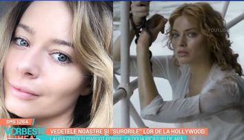 Vedetele noastre și “surorile” lor de la Hollywood! Laura Cosoi, leită Margot Robbie