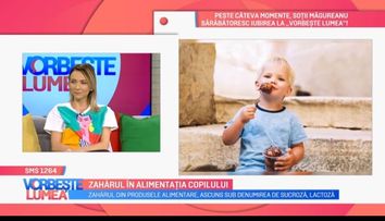 VIDEO Cum îi facem pe cei mici să înțeleagă că zahărul nu este sănătos. Crina Coliban ne spune totul despre acest subiect