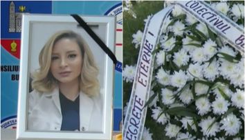 Scene sfâșietoare la capela Spitalului de Urgență Buzău! Zeci de oameni au venit pentru a-și lua rămas bun de la Dr. Ștefania Szabo. Primele imagini