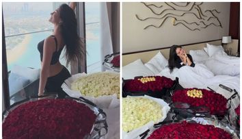 Aflată în Dubai, Andreea Bostănică s-a trezit printre sute de trandafiri. Influencerița dă de înțeles că este curtată de un admirator bogat, iar fanii o acuză că își cumpără singură cadourile