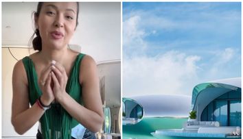 Ce a spus Vlăduța Lupău după ce a ajuns la resortul lăudat de Adelina Pestrițu, unde cazările seamănă cu niște OZN-uri plutitoare. „Sunt atât de multe detalii...”