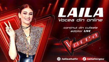 Laila Hafiz din nou la Vocea României: „O să vă arăt culisele emisiunii, emoțiile și toată pregătirea din spatele edițiilor live”