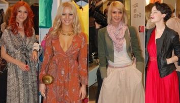 Rochiile maxi - preferatele vedetelor la lansarea H&M
