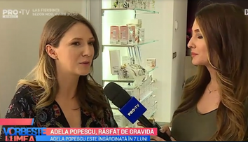 VIDEO Adela Popescu a fost la o procedura de drenaj a picioarelor