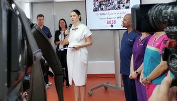 Andreea Marin, după ce a trecut peste o operație dificilă: „100 de oameni au primit o nouă șansă”