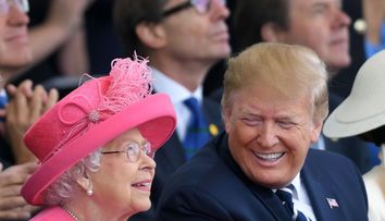 Ce i-a spus Regina lui Donald Trump la finalul vizitei acestuia în Marea Britanie