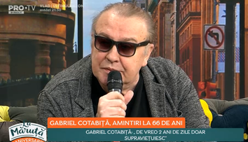 Problemele de sănătate nu îi dau pace lui Gabriel Cotabiță: 