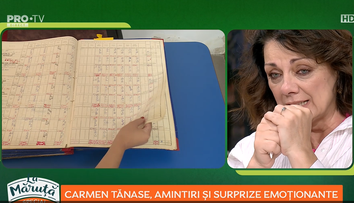 Carmen Tănase, cu ochii în lacrimi, La Măruță: 