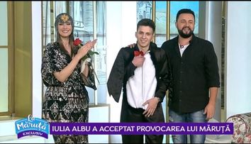 VIDEO La ce provocare a fost supusă Iulia Albu