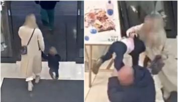 Momentul înfiorător în care un român încearcă să răpească o fetiță din mâinile mamei sale! Copila a fost grav rănită. Videoclipul face înconjurul internetului