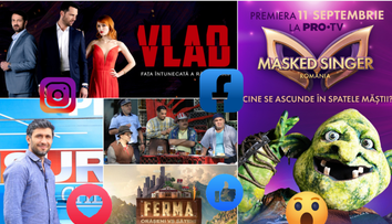 Show-urile toamnei de la PRO TV, pe Facebook și Instagram. Care sunt conturile oficiale