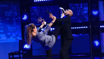 Românii au talent 2020 - Silviu Carabă, frozen action photo