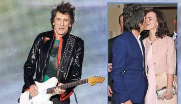 Cum arată soția „moșului” Ronnie Wood de la Rolling Stones, care i-a făcut două fete gemene