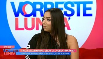 VIDEO Fata lui Adi Minune, show la Vocea României