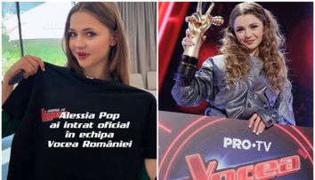 Alessia Pop, câștigătoarea trofeului din 2025, s-a alătura echipei Vocea României