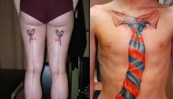 Top 40 cele mai urate tatuaje! Pe culmile penibilului! FOTO