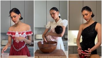 Orice postează ea, face milioane de vizualizări instant. Lumea e fascinată de Nara Smith: la 23 de ani are 3 copii și le gătește totul 