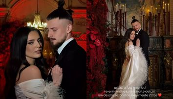 Cât a costat rochia purtată de Ioana Stan la cununia civilă. Soția lui Radu Drăgușin nu s-a uitat deloc la bani