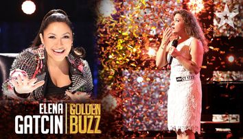Interviu exclusiv cu Elena Gatcin, artista care a primit Golden Buzz de la Andra