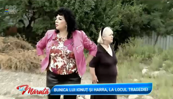 Bunica lui Ionut s-a intors la locul tragediei alaturi de Carmen Harra. Ce i-a spus clarvazatoarea despre moartea copilului