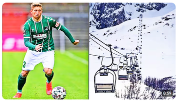 Un fotbalist de doar 34 de ani a decedat după ce a căzut de la 70 de metri dintr-un telescaun. Scenele şocante au avut loc sub privirile soţiei sale care a suferit multiple răni VIDEO