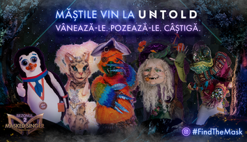 CONCURS – Măștile de la Masked Singer vin la Untold! Vânează-le, pozează-le și câștigă